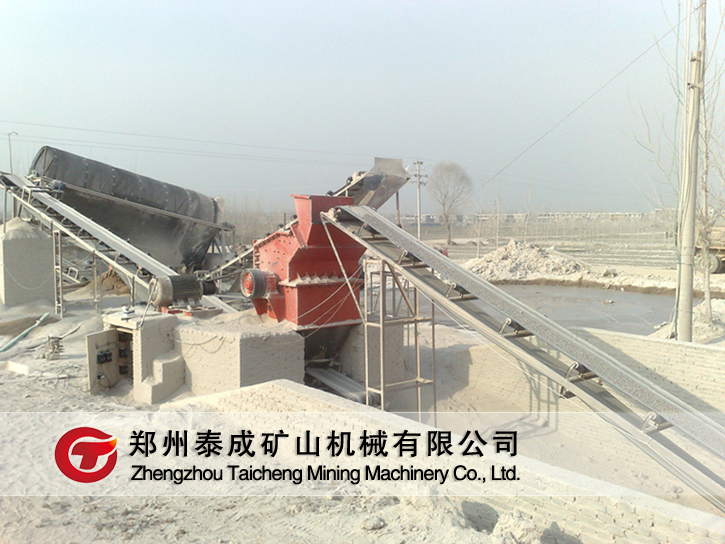 第三代制砂機(jī)現(xiàn)場(chǎng)